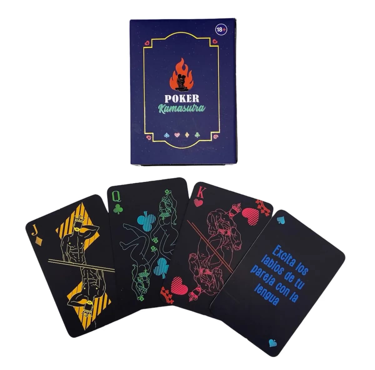 Juego Póker Kamasutra Heterosexual