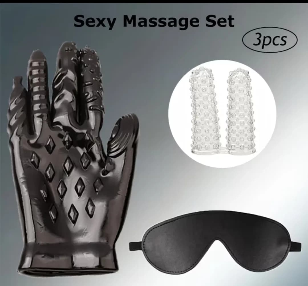 Conjunto de Masaje Erótico 3 Piezas